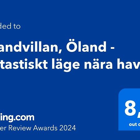 Strandvillan, Oeland - Fantastiskt Laege Naera Havet! Lottorp Екстер'єр фото